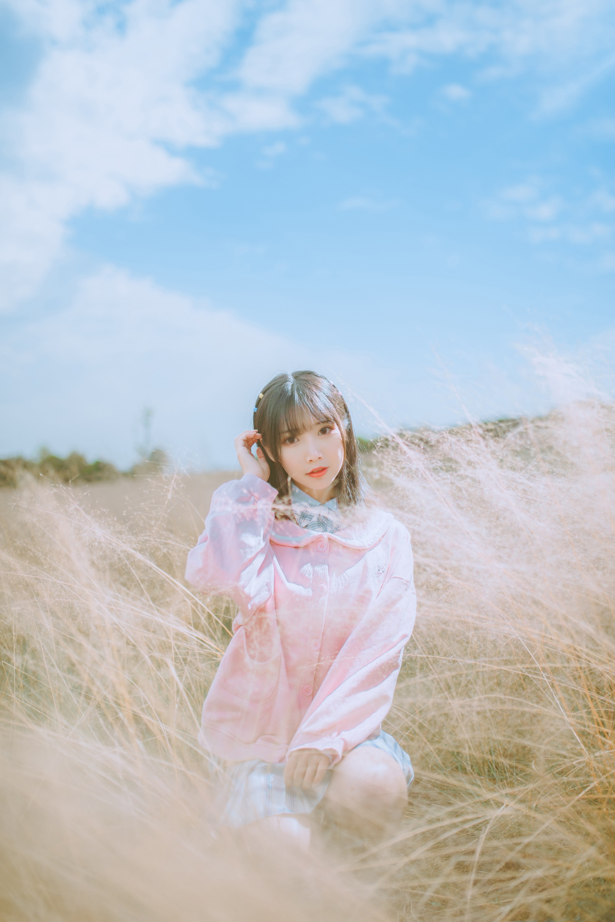 图片[1]-面饼仙儿 – NO.068 Coser面饼仙儿 粉黛草JK [19P]-XikXak